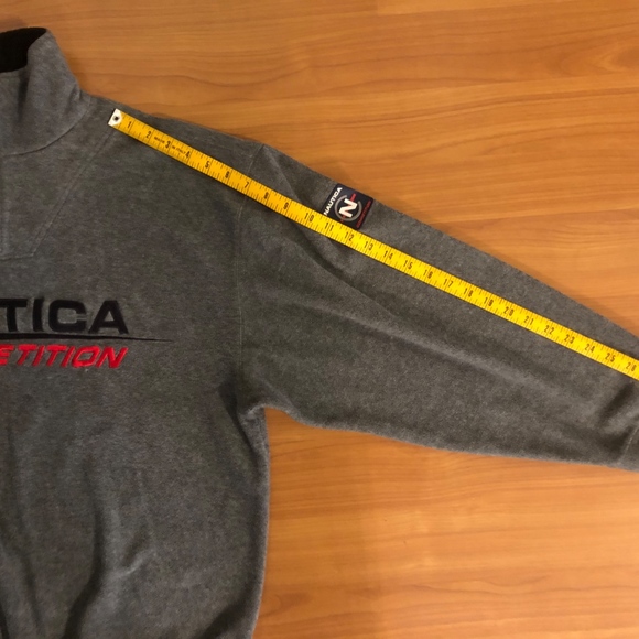 Vintage Nautica Competition Fleece Pullover XL - Picture 4 of 6